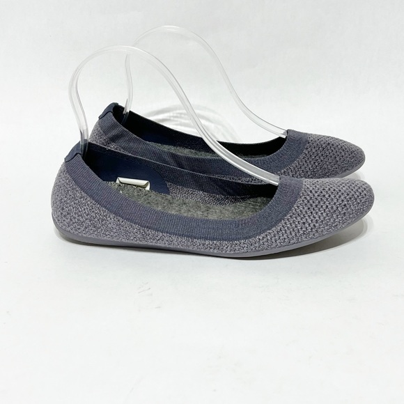allbirds Shoes - Allbirds Tree Breezers TB Gray Knit Ballet Flats Shoes 7.5